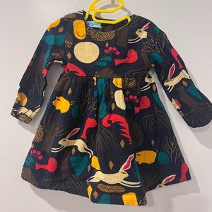 Bear Leader Buddy Wonderland Long-sleeves Dress 12-18M